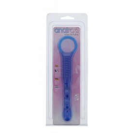 Голубой анальный стимулятор TAPERED ANAL ROD BLUE - 14,5 см.